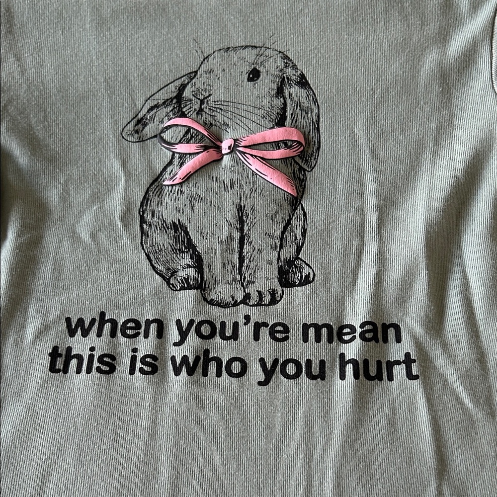 Bunny graphic tee